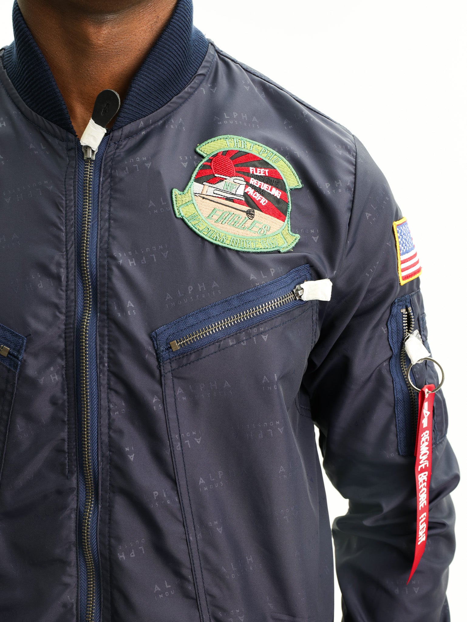 Alpha Flight Suit Nylon Navy